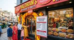 haldiram franchise cost 2026